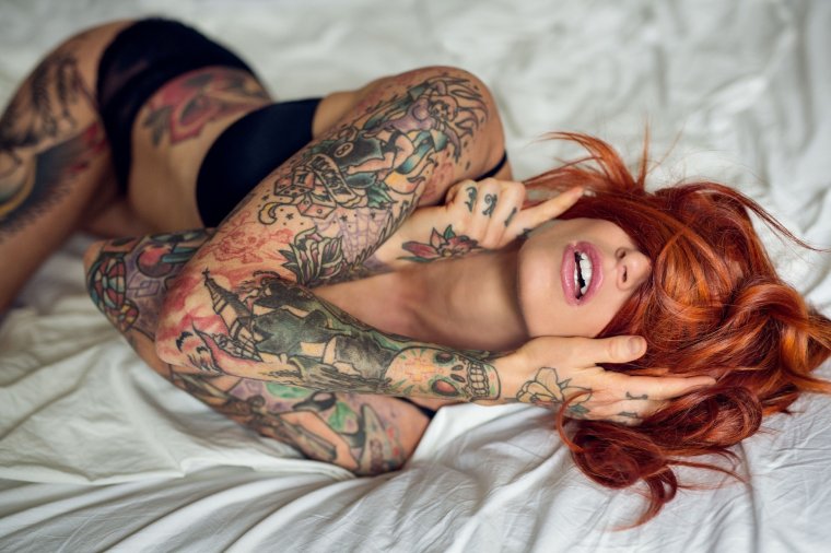 Девушки с красивыми татуировками - новая подборка 6 татуировки