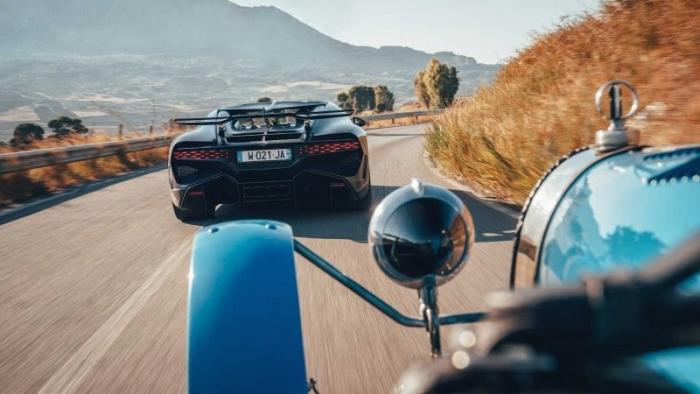 Историческое воссоединение: Bugatti Divo встретил старшего брата Type3