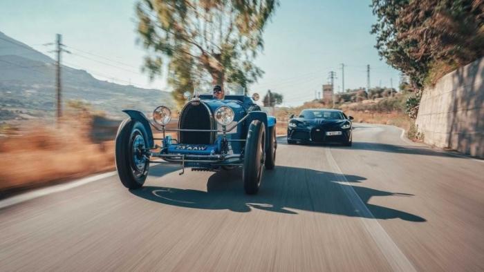 Историческое воссоединение: Bugatti Divo встретил старшего брата Type4