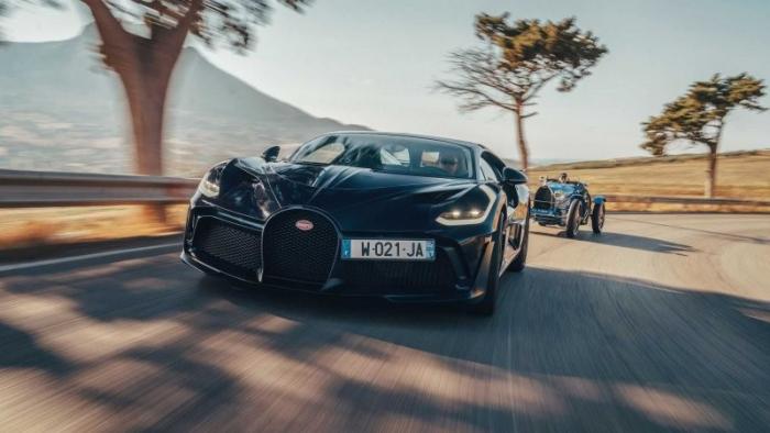Историческое воссоединение: Bugatti Divo встретил старшего брата Type7