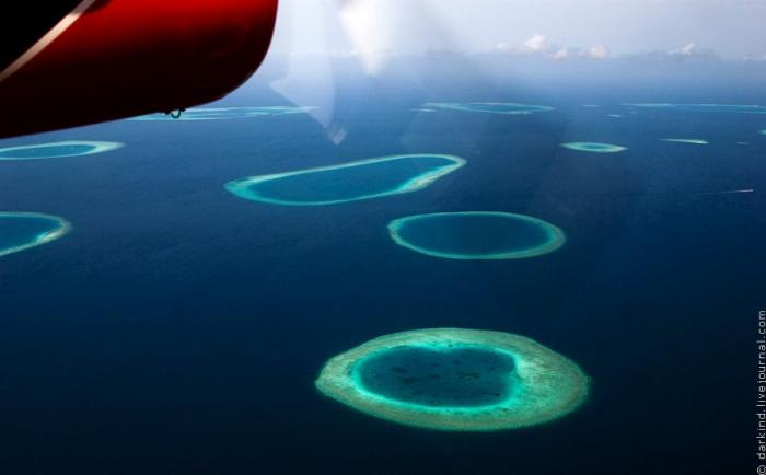 Мальдивские острова с высоты птичьего полета (33 фото)10