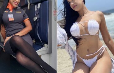 Сексуальные стюардессы: подборка красавиц в униформе и без неё
