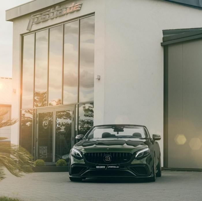 Тюнингованный Mercedes-AMG S63, как способ обратить на себя внимание4