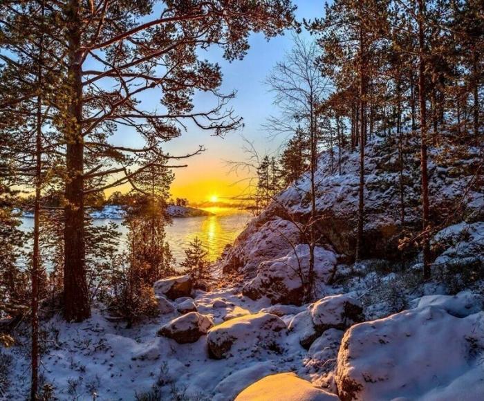 Зима в Карелии - удивительный мир! 15