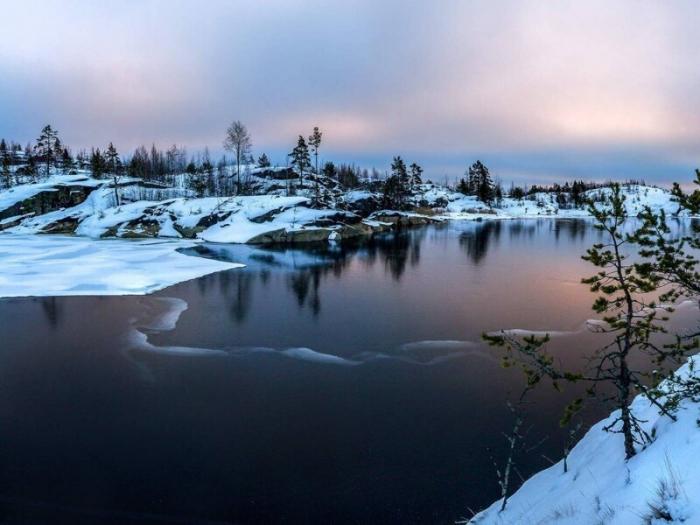 Зима в Карелии - удивительный мир! 18