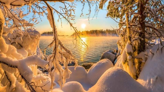 Зима в Карелии - удивительный мир! 20