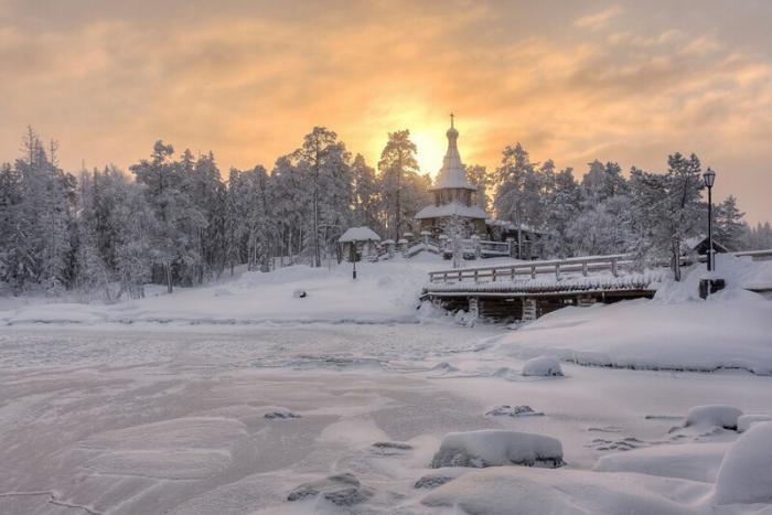 Зима в Карелии - удивительный мир! 21 Карелия