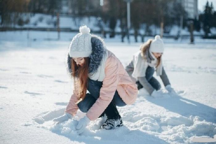 Самое время: фото девушек зимой - горячие красотки не замерзнут 8 девушки