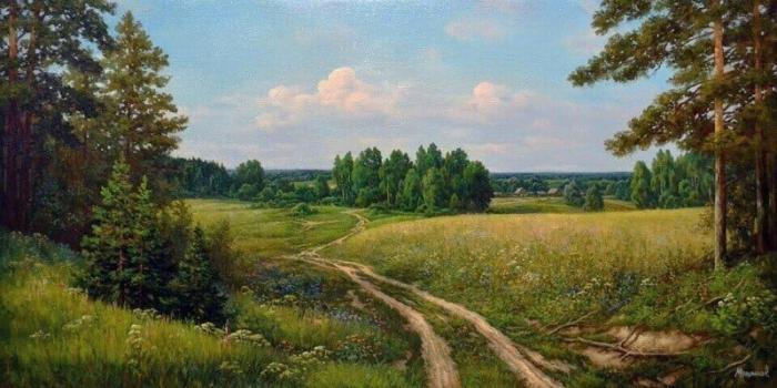 Мельников Александр - удивительные пейзажи художника из Брянска 19 художник