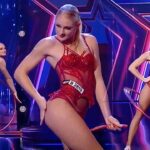 Alexandra Malter with hoop: dance video at Romania's Got Talent 2021 show 36 films