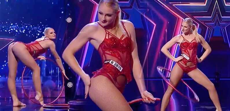 Alexandra Malter с обручем: видео танца на шоу Romania’s Got Talent 2021