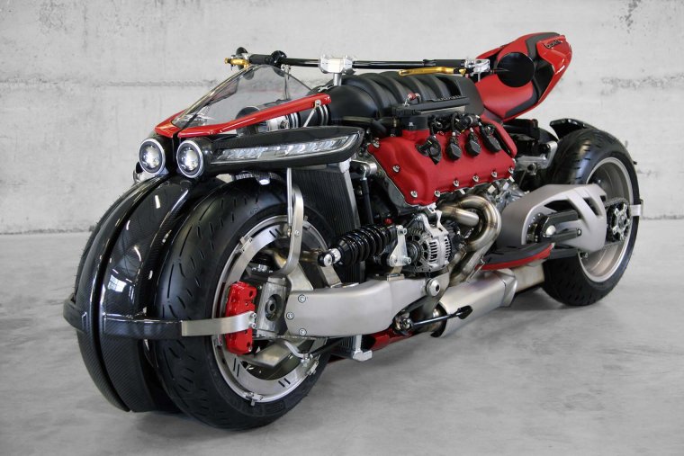 Самые необычные мотоциклы (12 Фото) 9 мотоциклы