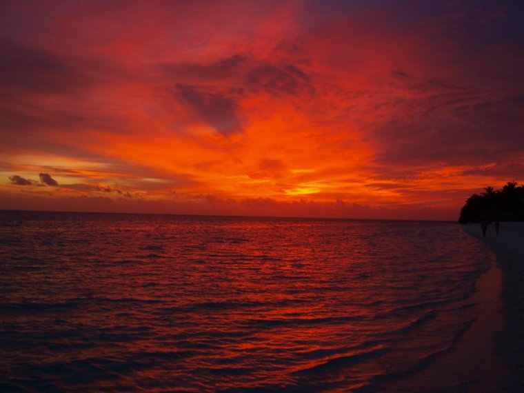 Закат над морем: очень красиво (18 Фото) 3 закат