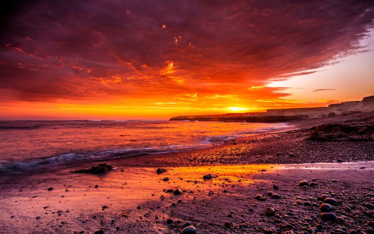 Закат над морем: очень красиво (18 Фото) 6