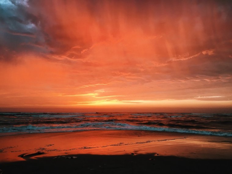Закат над морем: очень красиво (18 Фото) 10 закат