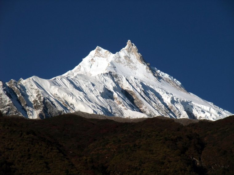 Горная вершина Манаслу в Непале (Гималаи) 5 Манаслу