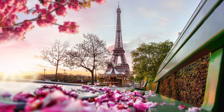 Весна в Париже или фото Эйфелевой башни с разных ракурсов 1