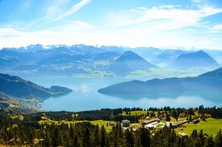Озера в Швейцарских Альпах: красота (15 Фото) 9