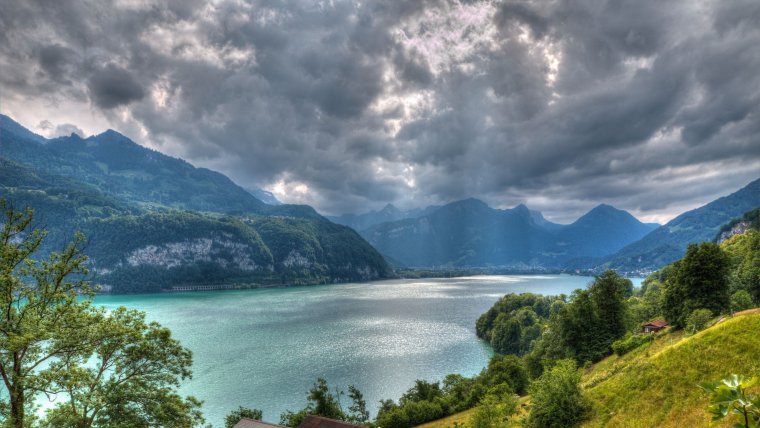 Озера в Швейцарских Альпах: красота (15 Фото) 13 озера