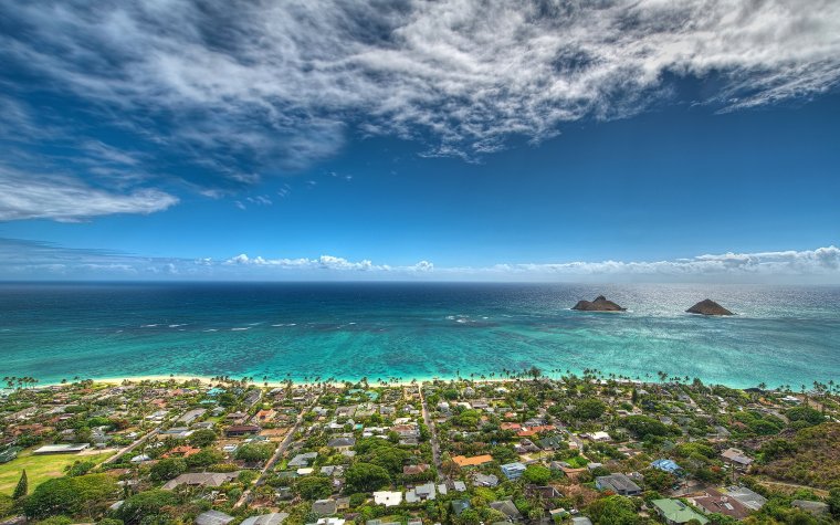 Гавайи с высоты птичьего полета: лучшие фото 4 Гавайи