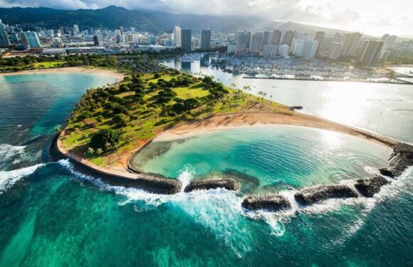 Гавайи с высоты птичьего полета: лучшие фото