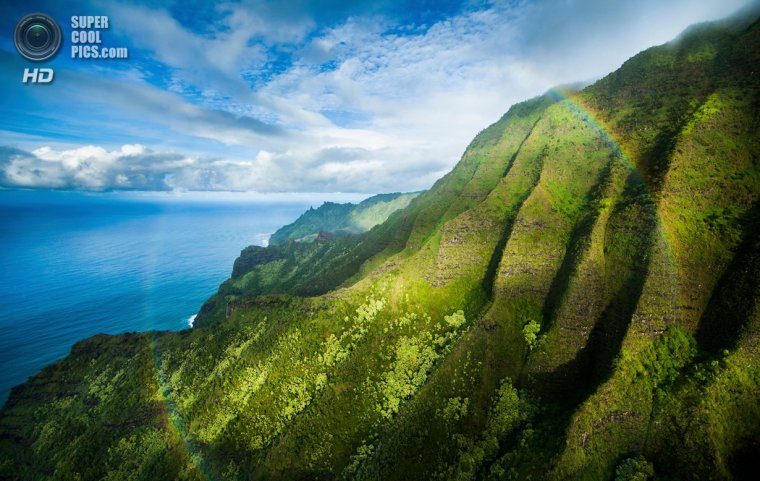 Гавайи с высоты птичьего полета: лучшие фото 14 Гавайи