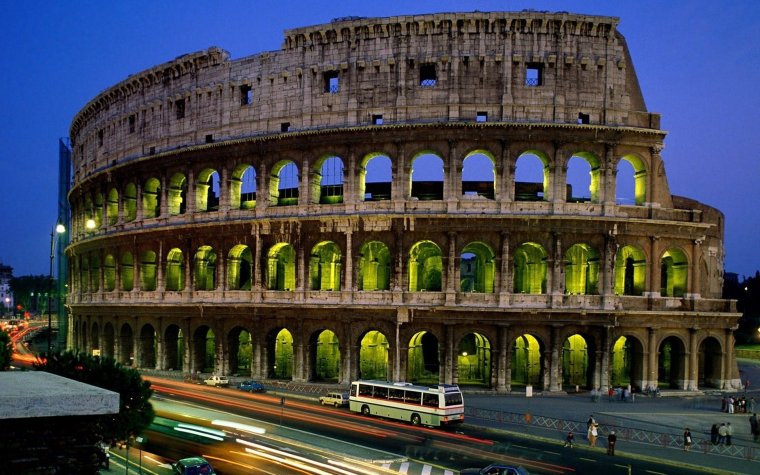 Удивительная древняя архитектура Италии: Колизей и другая 4 италия