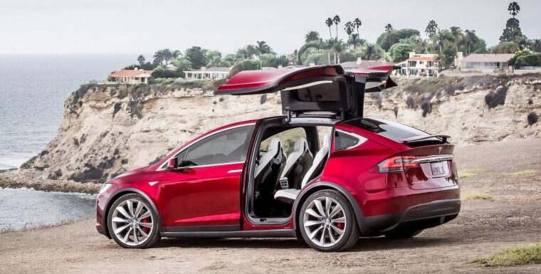 Качественные фото Tesla Model X