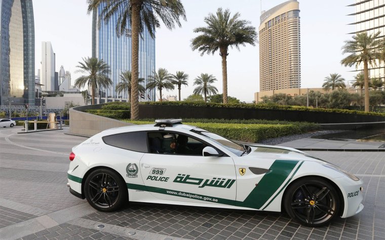 Вот на чем ездит полиция в Дубае: оценили разницу? 5