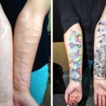 Татуировки прекрасно скрывающие шрамы 23