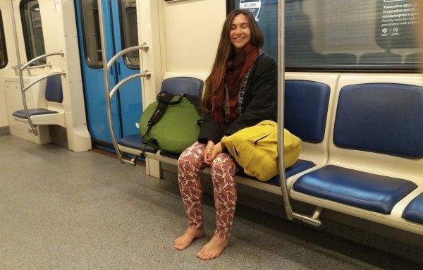 Метро и странные его пассажиры: прикольные фото 1 метро