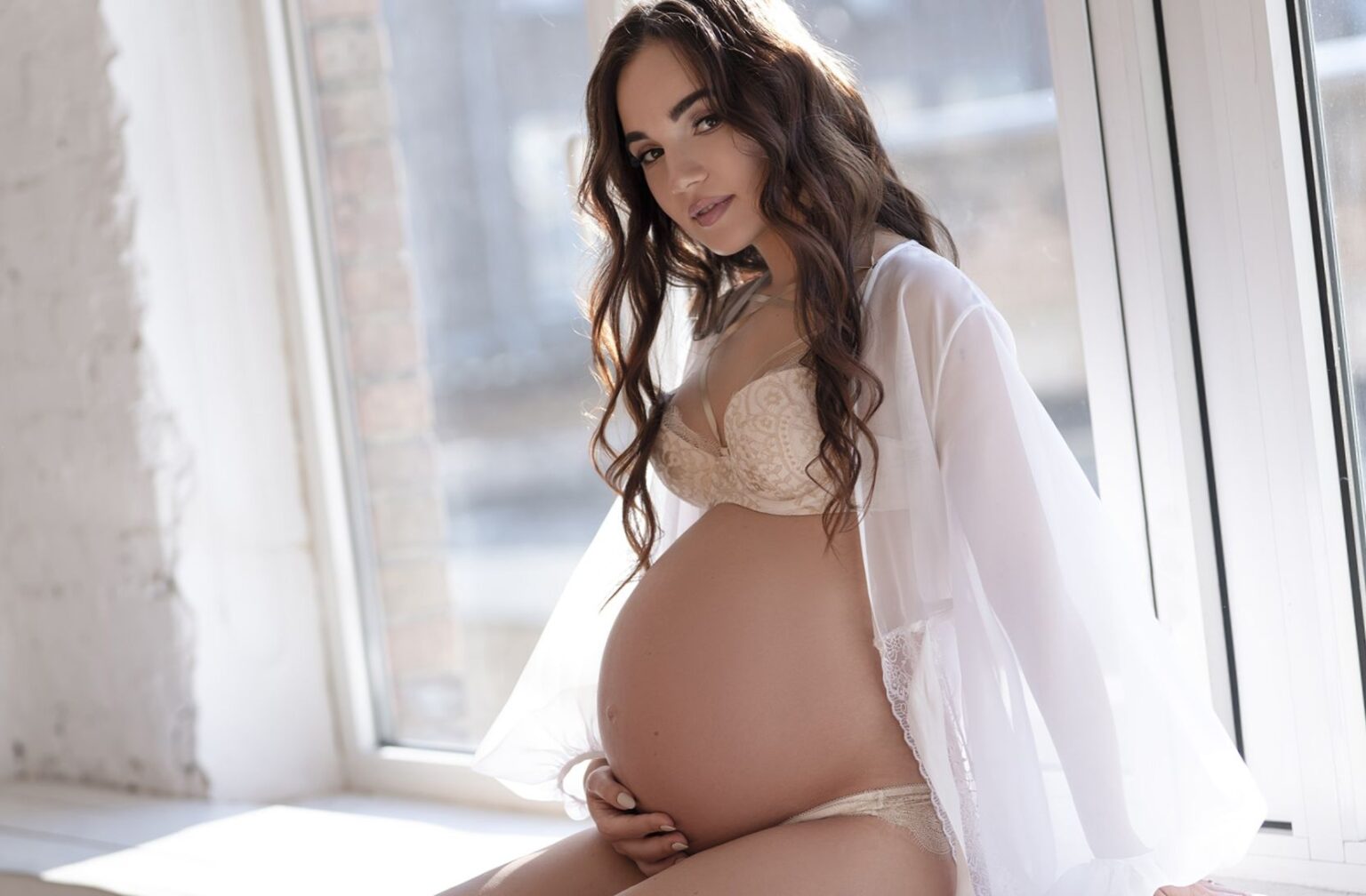 Беременные девушки: фото красоток в положении 9 беременные