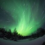 Сияние и астротреки в ночь с 4 на 5 февраля 2022 года (Фото) 15 олени