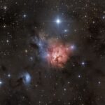 Северная Трехраздельная туманность NGC 1579 (Фото) 9 сияние