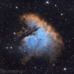 Эмиссионная туманность "Пакман" (NGC 281) в созвездии Кассиопея 32