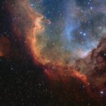 Туманность "Душа" IC 1848 (Фото) 2 рыжие