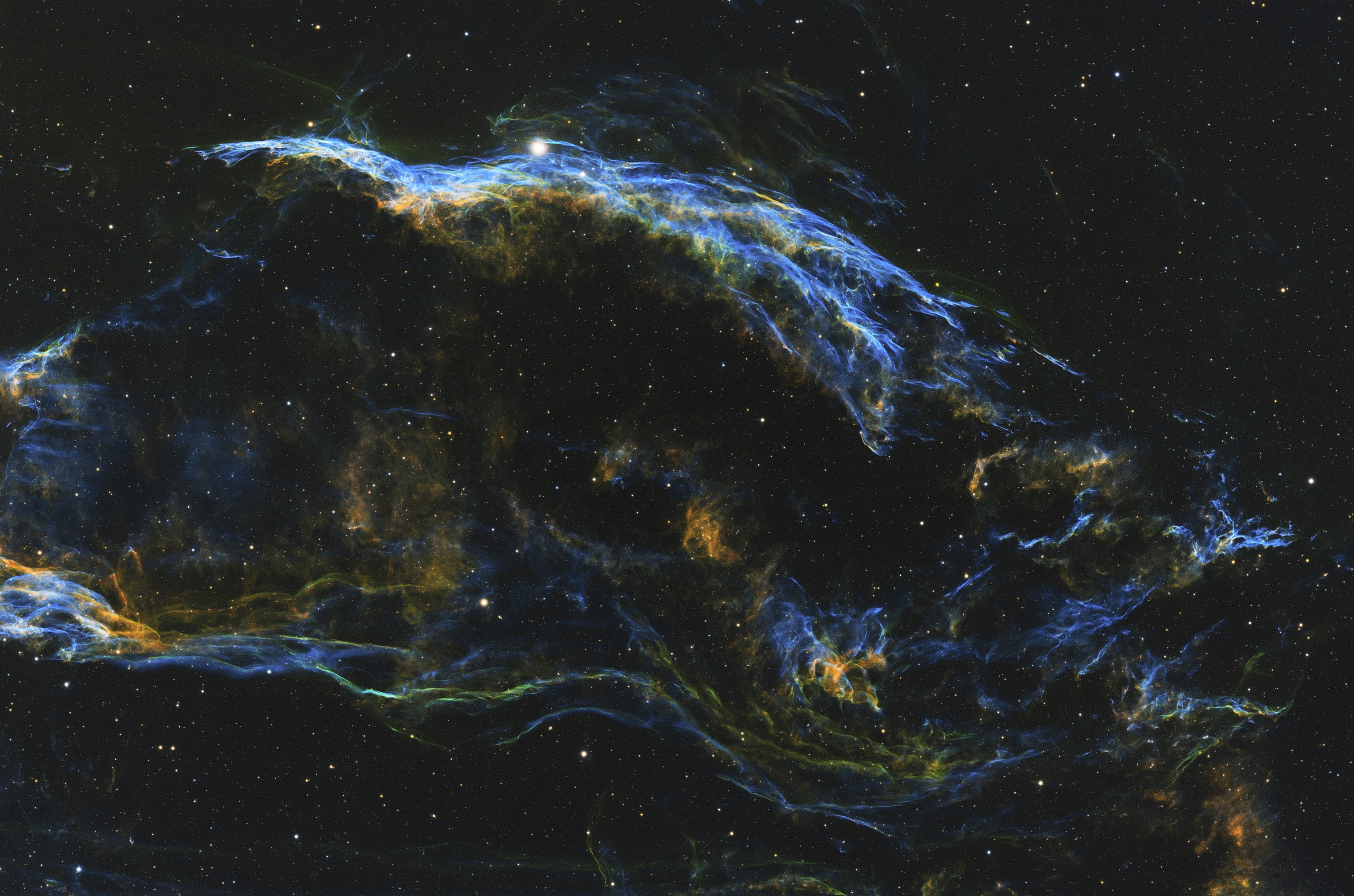 Ведьмина Метла или Западная Вуаль (NGC 6960) 1