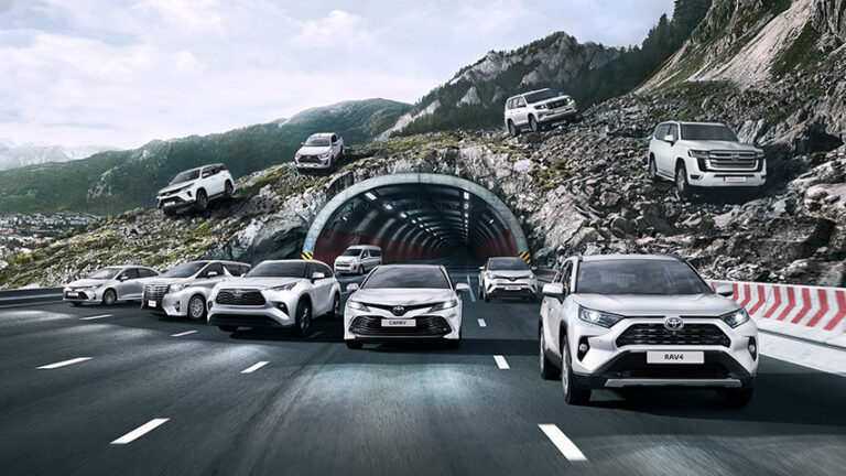 Аренда автомобиля Toyota в Казахстане - возможность к испытанию 6 авто