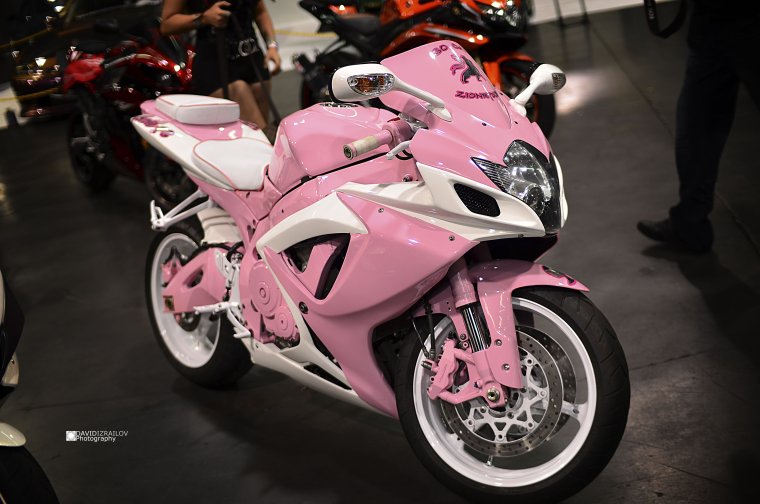 Розовые мотоциклы: гламурней некуда (38 ФОТО) 8 Розовые мотоциклы