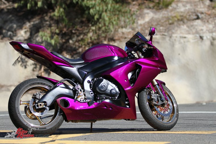 Розовые мотоциклы: гламурней некуда (38 ФОТО) 15 Розовые мотоциклы
