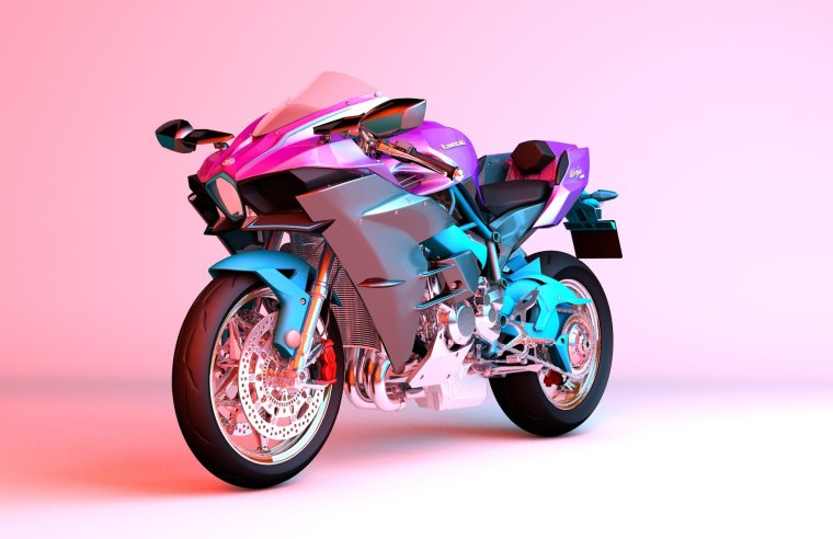 Розовые мотоциклы: гламурней некуда (38 ФОТО) 16 Розовые мотоциклы