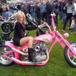 Pink motorcycles: nowhere more glamorous (38 PHOTOS)