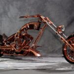 Крутые мотоциклы чопперы: 30 фото произведений искусства 8 чопперы