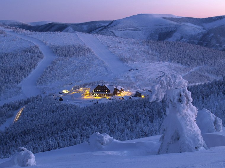 Зима, горы, Новый год (74 фото): сказочный Мир! 33 зима