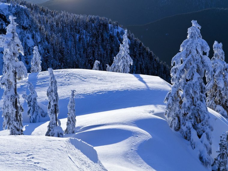 Зима, горы, Новый год (74 фото): сказочный Мир! 38