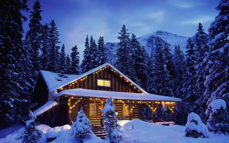 Зима, горы, Новый год (74 фото): сказочный Мир! 41 зима
