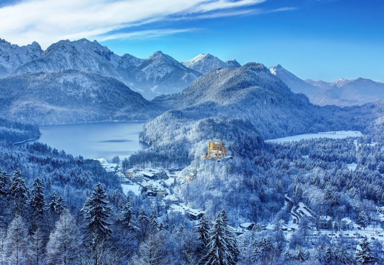 Зима, горы, Новый год (74 фото): сказочный Мир! 49