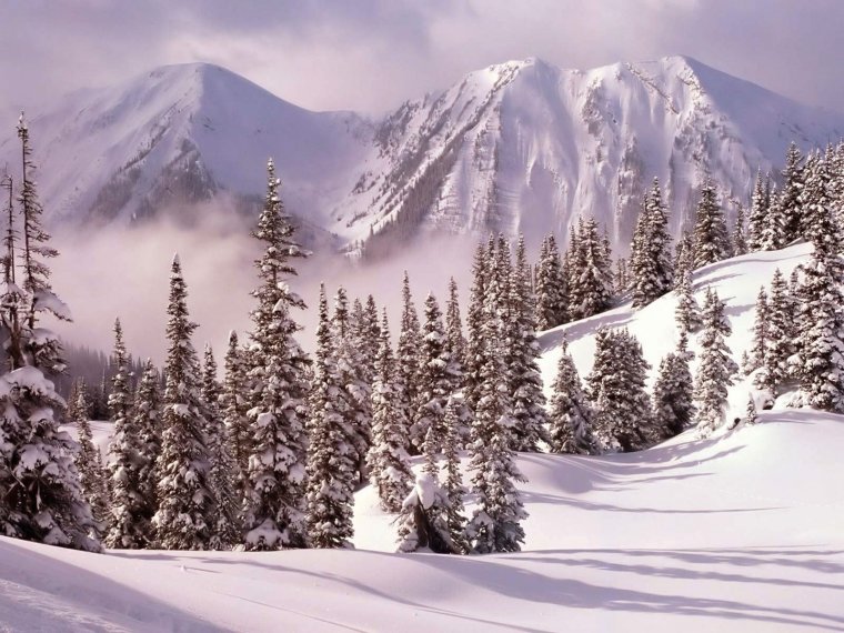 Зима, горы, Новый год (74 фото): сказочный Мир! 60