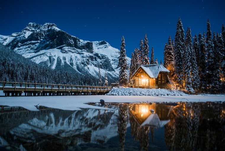 Зима, горы, Новый год (74 фото): сказочный Мир! 62