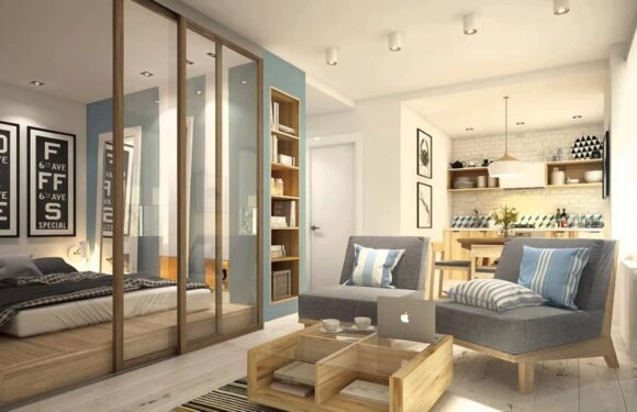 Дизайн маленькой однокомнатной квартиры: хитрости и секреты